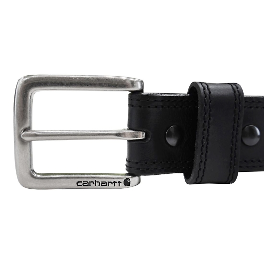 Carhartt J[n[g xg Burnished Leather  Box Buckle Belt 36C`(EGXg86-96cm) ubN~Vo[ A000550300110 摜2