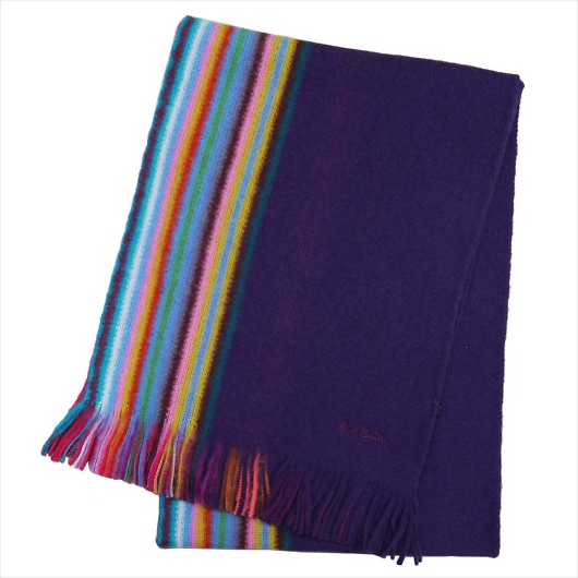 PAUL SMITH |[X~X }t[ 2020NH~ MEN SCARF REVERSE OMBRE M1A-420F-AS10-28 摜1