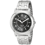 TIMEX ^CbNX rv TW2P61800 Fieldstone Way Silver-Tone Stainless Steel Expansion Band Watch