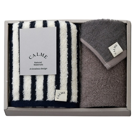 CALME Bamboo �t�F�C�X�^�I��&�n���h�^�I�� �l�C�r�[ CM2520 NV/BR �摜1