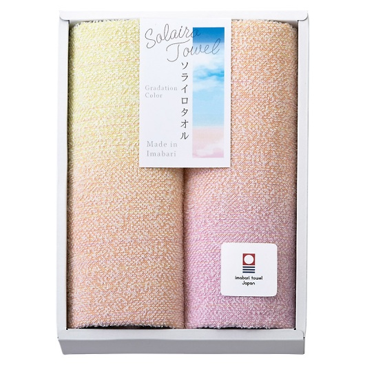 Solairo Towel �i�\���C���^�I���j �t�F�C�X�^�I��2P �s���N SO2062 BL/PI �摜1
