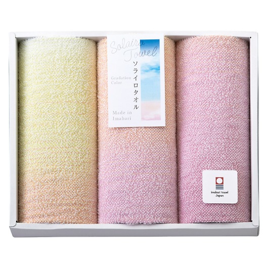 Solairo Towel �i�\���C���^�I���j �t�F�C�X�^�I��3P �s���N SO3063 BL/PI �摜1