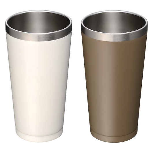 �T�`���[���X�e�����X�J���[�^���u���[340ml�y�A�Z�b�g ME-7450 �摜1