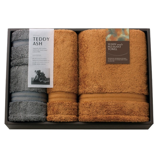 TEDDY ASH�i�e�f�B�A�b�V���j ���ӂ��Ӄ^�b�` �^�I���Z�b�g 80050 �摜1