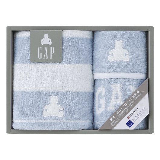 baby GAP �{�[�_�[�x�A �^�I���Z�b�g �u���[ 54-5039200P/B �摜1