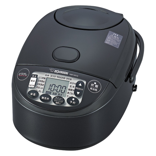 �ۈ� �ɂߐ��� IH���уW���[�i5.5�����j �u���b�N NW-VK10-WA/BA �摜1