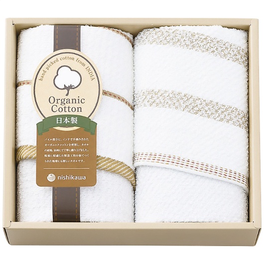 nishikawa �I�[�K�j�b�N�R�b�g���t�F�C�X�^�I��2���Z�b�g TT83203505 �摜1