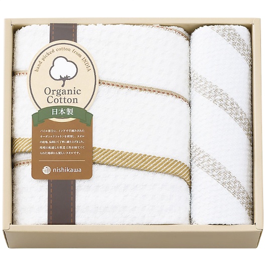 nishikawa �I�[�K�j�b�N�R�b�g���o�X�E�E�H�b�V���^�I���Z�b�g TT83303505 �摜1