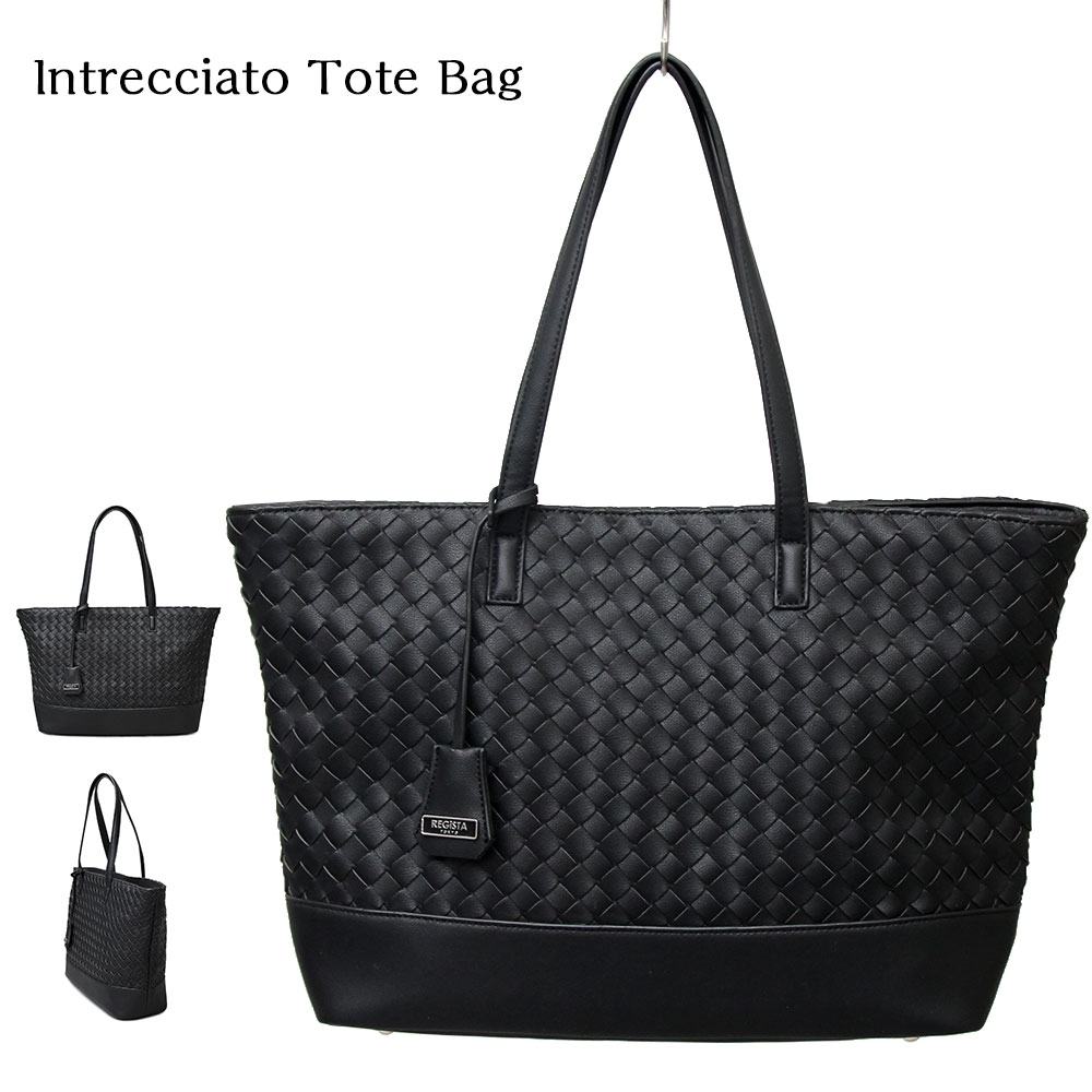 REGiSTA WX^ INTRECCIATO TOTE BAG Cg`[g g[gobO ubN 635 摜1