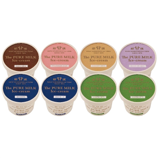 ��{���q�� The PURE MILK �A�C�X�N���[�� 8�Z�b�g P108011 [�Y���i] �摜1