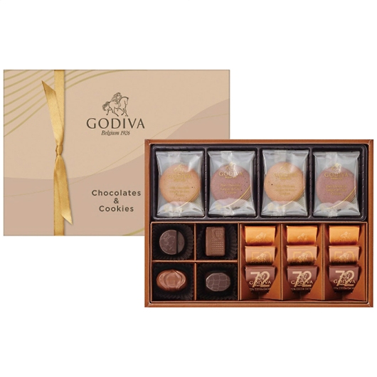 �S�f�B�o �`���R���[�g���N�b�L�[ �A�\�[�g�����g (�`���R���[�g13����/�N�b�L�[8����) GCC-21P �摜1