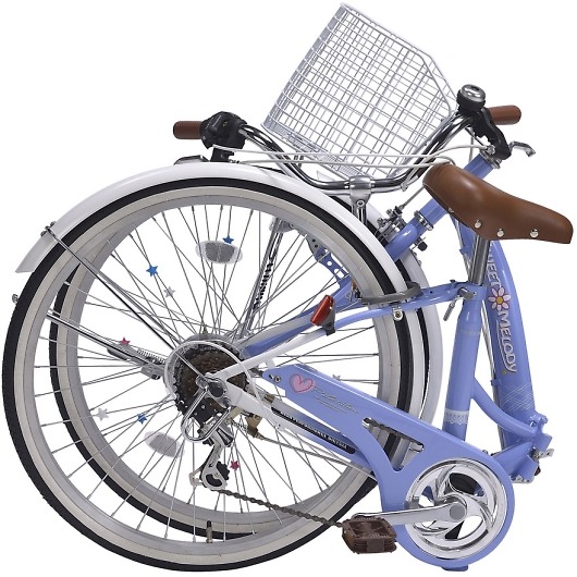 My Pallas �}�C�p���X M-802F-BL 22�C���` 6�i�ϑ� �q���p �I�[�g���C�g�܏􎩓]�� ���x���_�[�u���[ �摜2