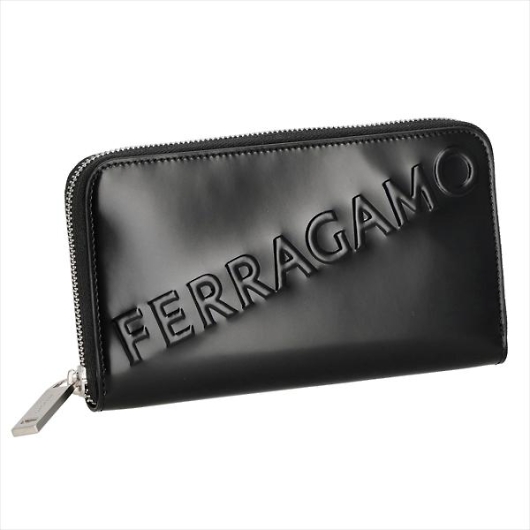 Ferragamo tFK ziEht@Xi[j 661212 CALF/NER 摜1