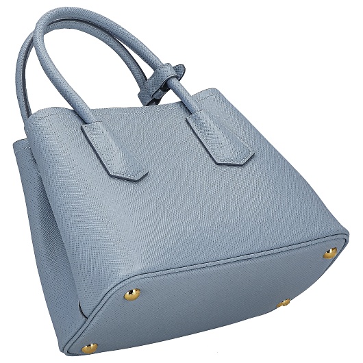 PRADA v_ nhobO 1BG443 S/CUIR XOO/CELESTE 摜2