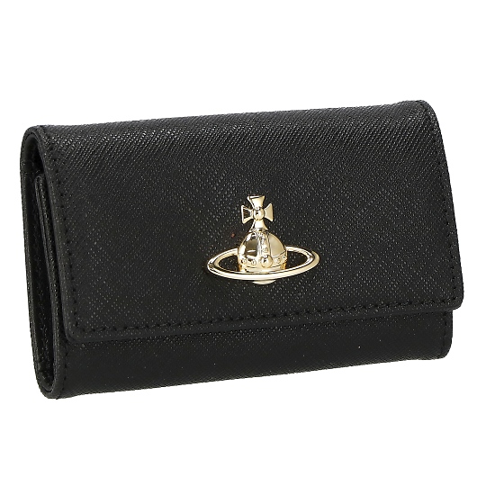 Vivienne Westwood BBAEEGXgEbh L[P[X 51020001-SAFFIANO/BLACK/N403 摜2