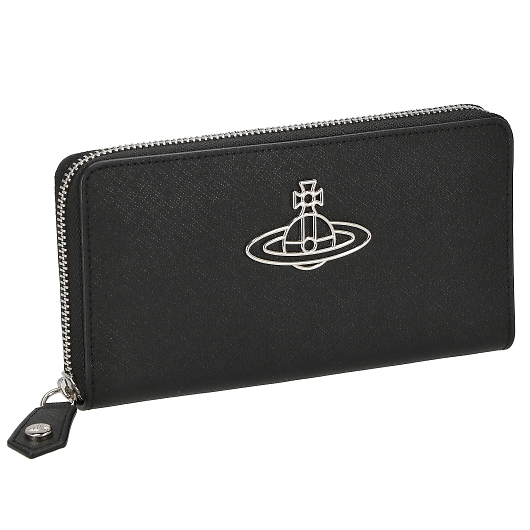 Vivienne Westwood BBAEEGXgEbh ziEht@Xi[j 51050003-SAFFIANO/BLACK/N402 摜2