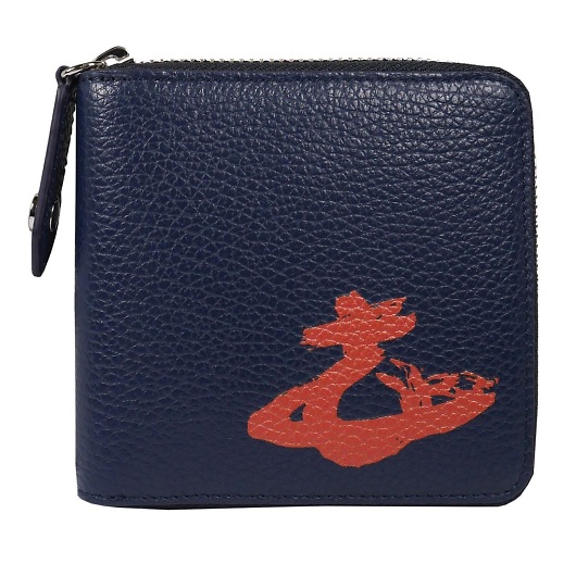 Vivienne Westwood BBAEGXgEbh MELIH 51010043-42029 ܂ziJt@Xi[j NAVY/ORANGE K402 摜1