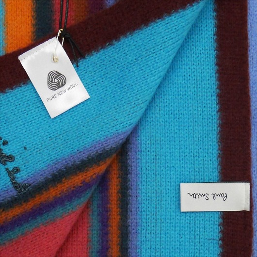 PAUL SMITH |[X~X }t[ 2020NH~ MEN SCARF ORION STRP M1A-422F-ES10-28 摜2