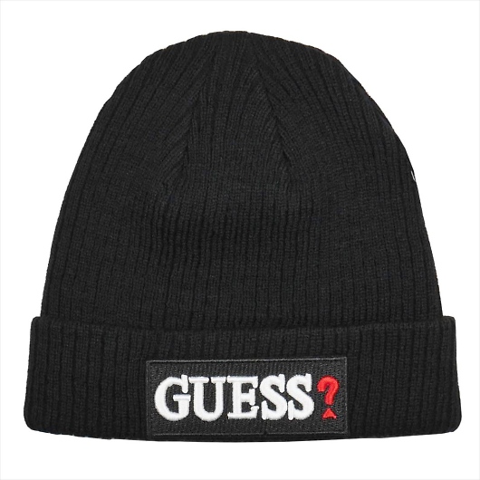 GUESS ゲス ニット帽 帽子 ニットキャップブラック系 AI4A8859DS-BLK  画像1