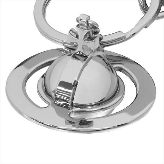 Vivienne Westwood BBAEGXgEbh L[O SAFFIANO 3D ORB 8203010HU-OM0009-N405 SILVER SILVER~BLACK 摜2