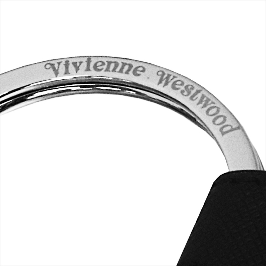 Vivienne Westwood BBAEGXgEbh L[O SAFFIANO 3D ORB 8203010HU-OM0009-N405 SILVER SILVER~BLACK 摜3