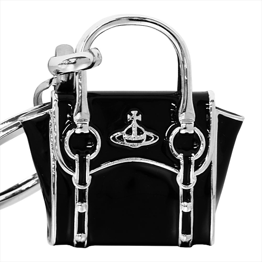 Vivienne Westwood BBAEGXgEbh L[O METAL BETTY CHARM 82030111U-OM000Q-O101 BLACK~SILVER 摜2