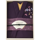 彩美 きもの姿 ふろしき・小ふろしきセット  紫 2011