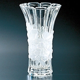 蘭柄 クリスタル花瓶（小） F70420