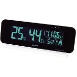 エンペックス 電波時計付デジタル温・湿度計 TD-8262