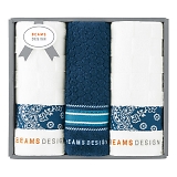 BEAMS DESIGN �`�F�b�J�[�o���_�i �t�F�C�X�^�I��2P&�^�I���n���J�` �l�C�r�[�u���[ 51-3139250GY/NB