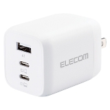 ELECOM AC&USB�[�d��65W �z���C�g EC-AC4465WH/WF/BK