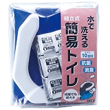 ���Ő􂦂�g�����ȈՃg�C��(10��) ABO-7010