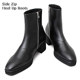 glabella Ox SIDE ZIP HEEL UP BOOTS TCh Wbv q[Abv V[gu[c glbb-190