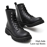 glabella Ox HIGH SOLE LACE UP BOOTS nC \[ [XAbv V[gu[c glbb-214