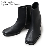 glabella Ox SPLIT LEATHER SQUARE TOE BOOTS XvbgU[ XNGA gD u[c V[gu[c glbb-257