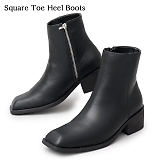 glabella Ox SQUARE TOE HEEL BOOTS XNGA gD q[ V[gu[c glbb-279