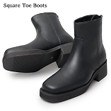 glabella Ox SQUARE TOE BOOTS XNGA gD V[gu[c glbb-280