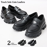 glabella Ox TRACK SOLE COIN LOAFERS gbN\[ RC [t@[ ubN glbt-242