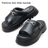 glabella Ox PLATFORM SOLE SLIDE SANDALS vbgtH[ \[ XCh T_ ubN glbt-269