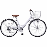 My Pallas �}�C�p���X MC-550-W �I�[�g���C�g �܏�V�e�B�T�C�N�� 26�C���` 6�i�ϑ� �܏􎩓]�� �z���C�g