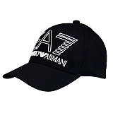 EA7 EMPORIO ARMANI アルマーニ ベースボールキャップ 帽子 メンズ レディース ブラック 274991/2R102 00020 BLACK