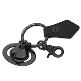 Vivienne Westwood BBAEGXgEbh L[O SAFFIANO 3D ORB GUNMETAL 82030077-OM0009-LA BLACK GUNMETAL~BLACK